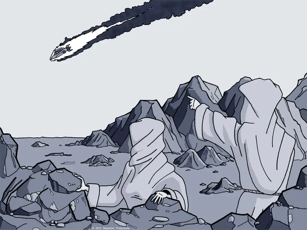 Since when does this comic have Jawas?!