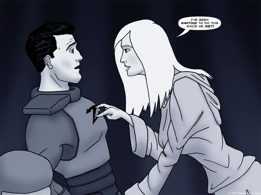 Amelia certainly goes after what she wants!