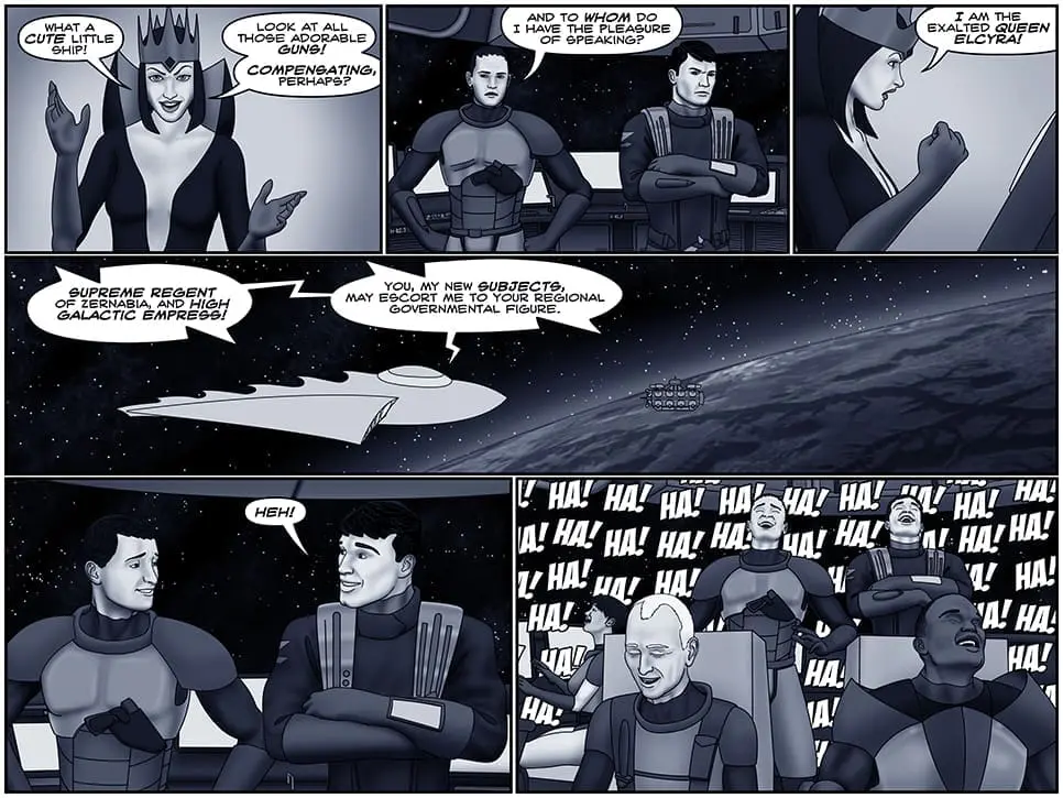 It's 1000 years in the future and "Take me to your leader" is still a thing? It's 1000 years in the future and "Take me to your leader" is still a thing?