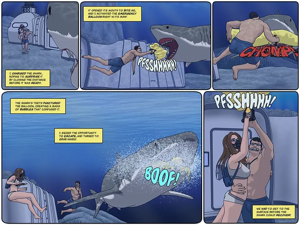 Sorry shark, no supper for you!