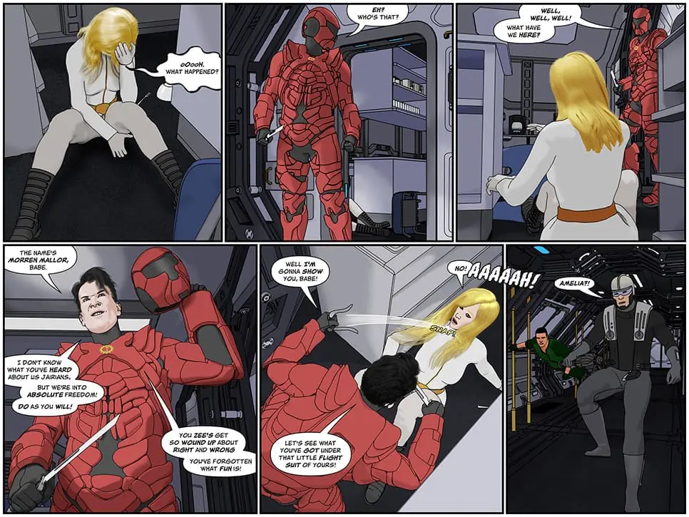 Amelia's in big trouble!