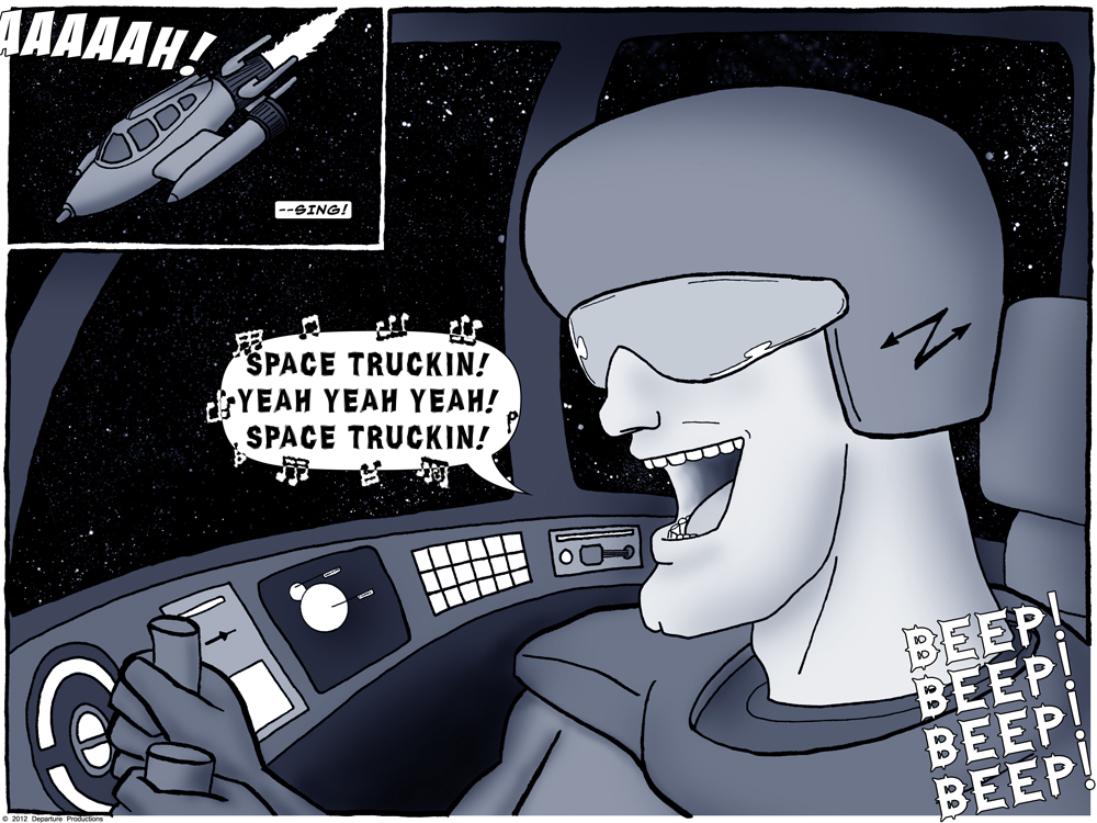 Just be glad you're not there to experience Zik's singing "skills."