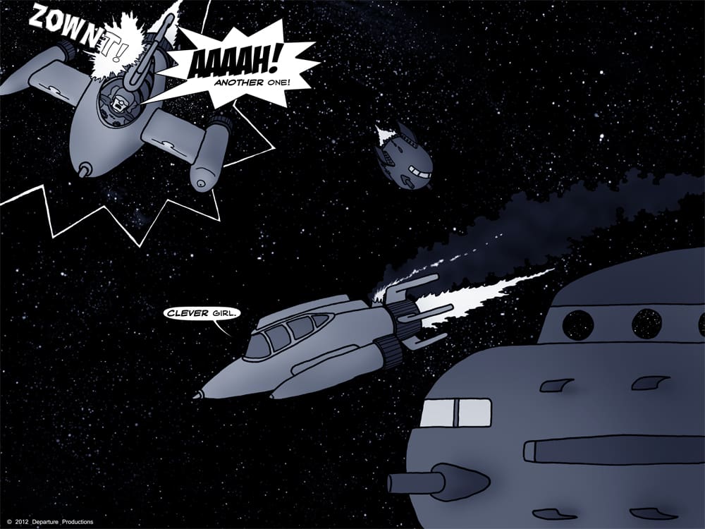 Jurassic Park in spaaaace!