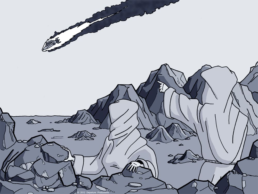 Since when does this comic have Jawas?!