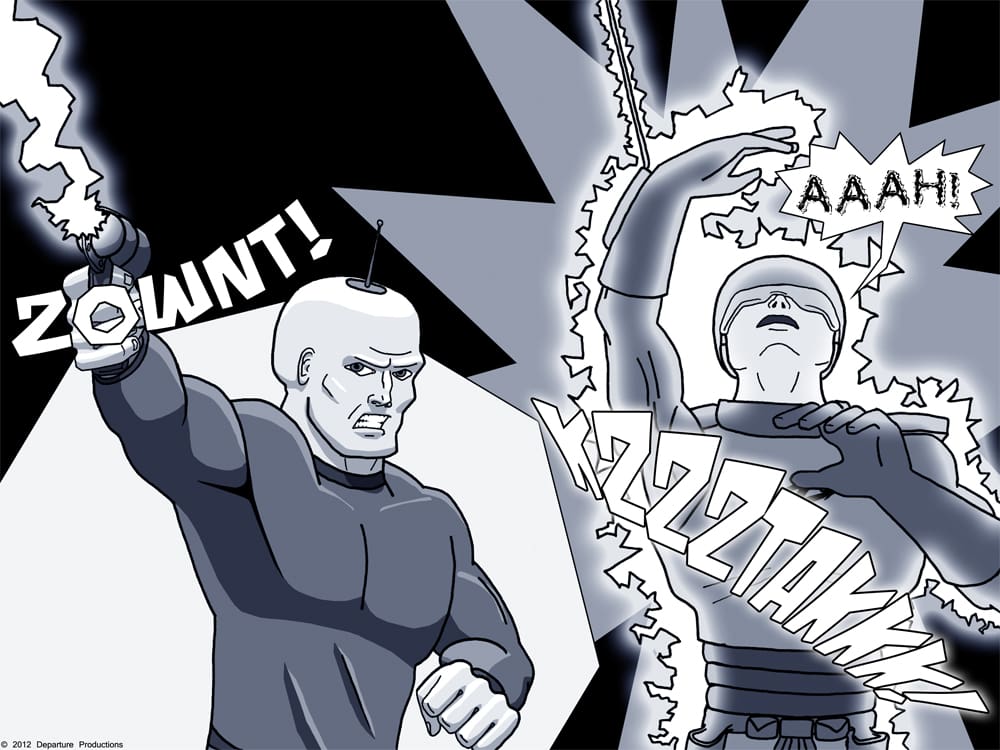 An electrifying development! An electrifying development!