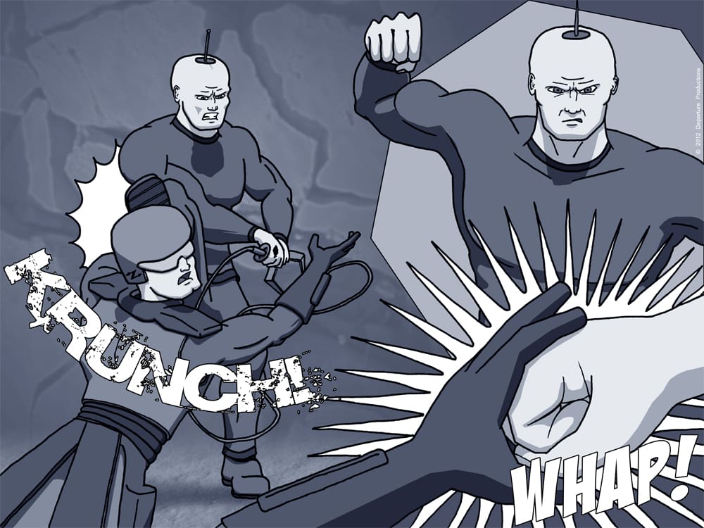 Talk about getting off on the wrong foot! Talk about getting off on the wrong foot!