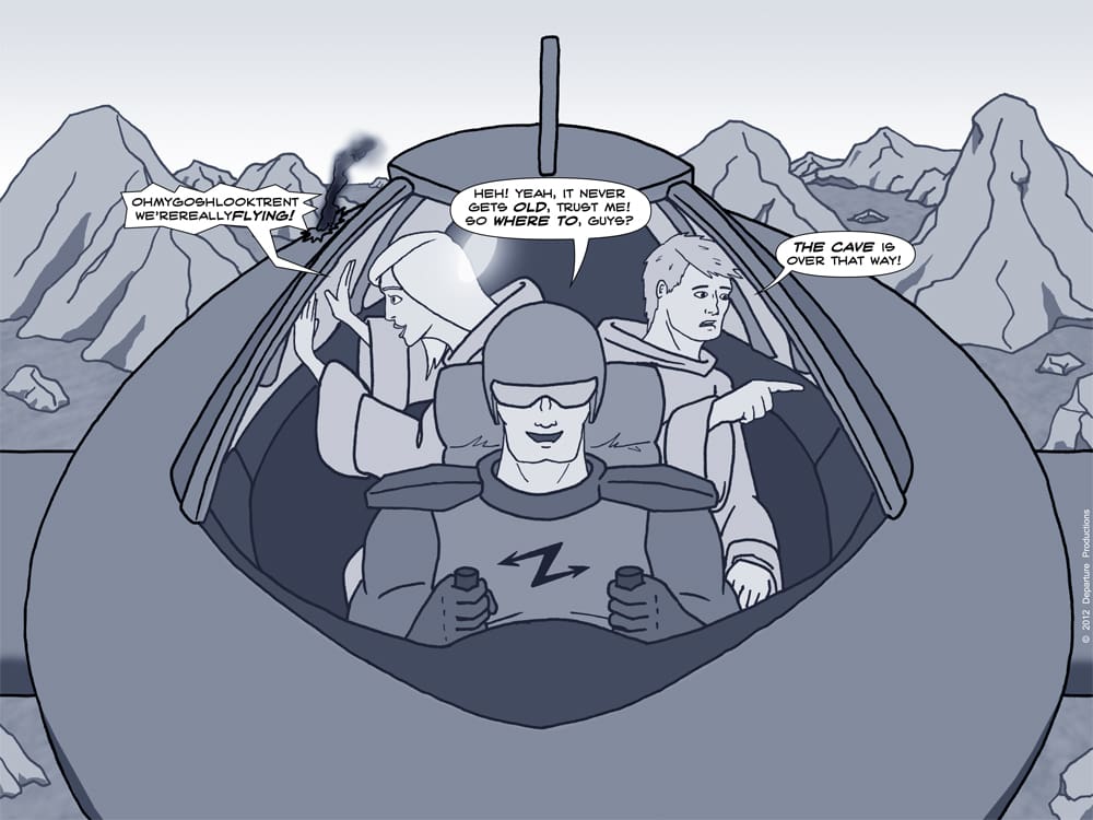 Honestly, I wish I could fly in that ship too.