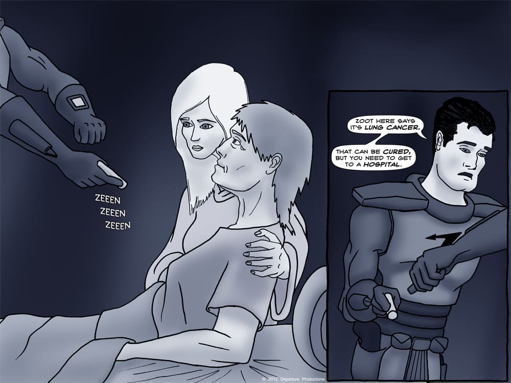 She doesn't even smoke!