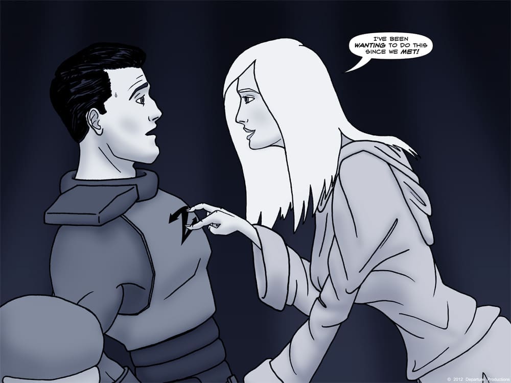 Amelia certainly goes after what she wants!
