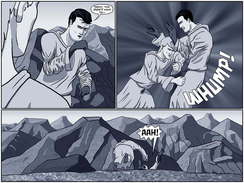 Watch that last step!