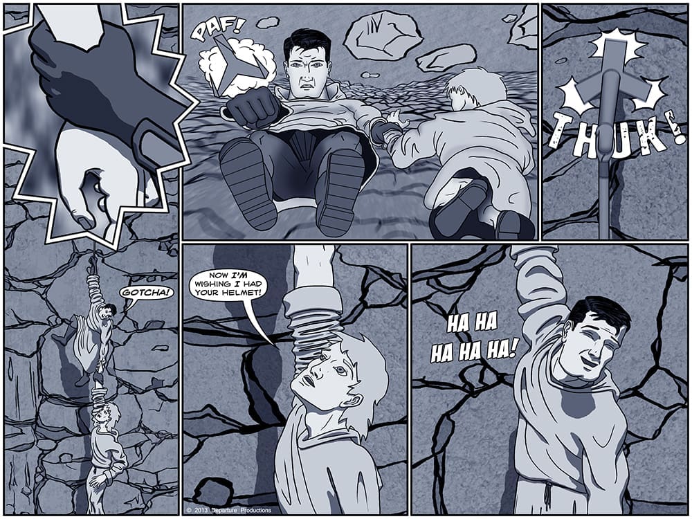 Helmets save lives! And friendships...