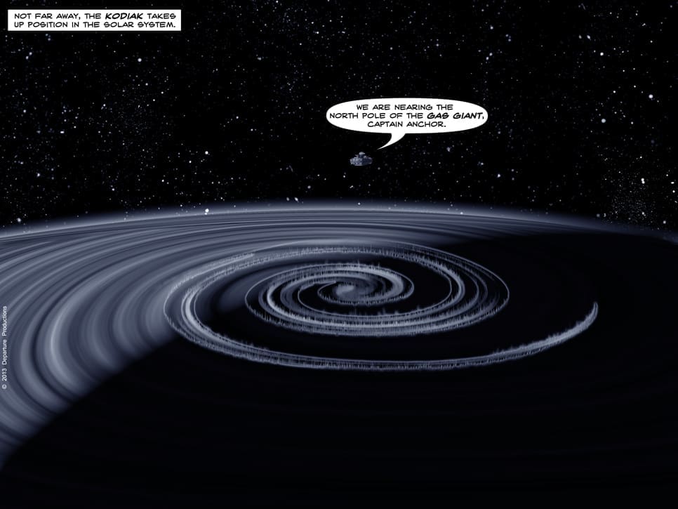 It's windy down there!