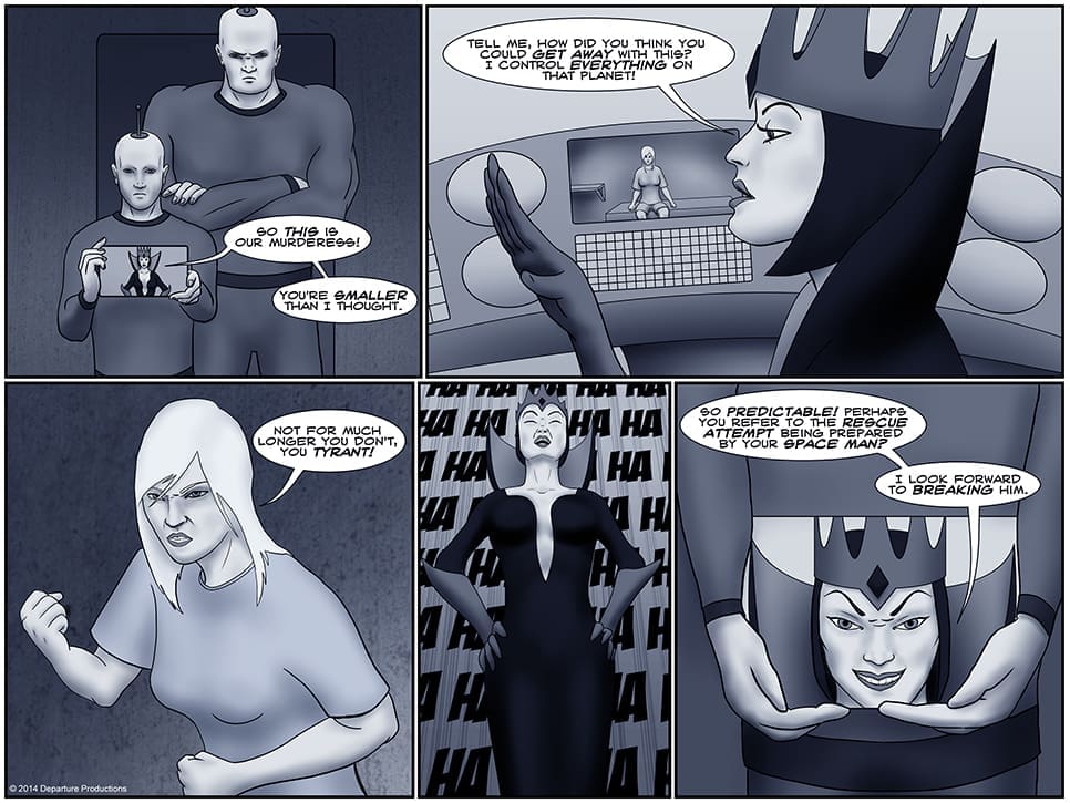 I bet I know where Amelia wants to shove that pointy crown...