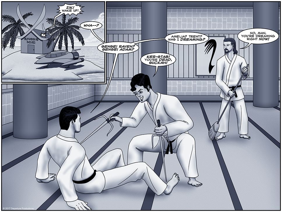 Hey, watch where you're pointing that!