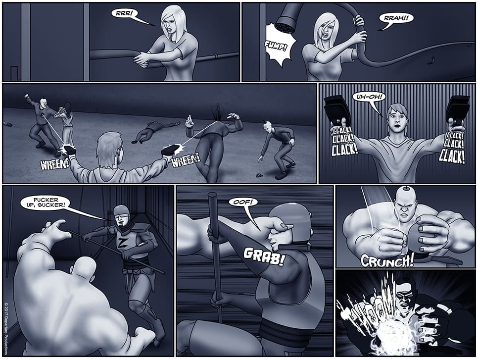 Whoa! Explosive shoulders!