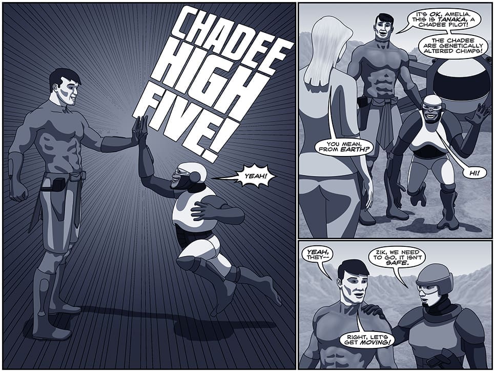 SPACE CHIMPS ARE AWESOME!