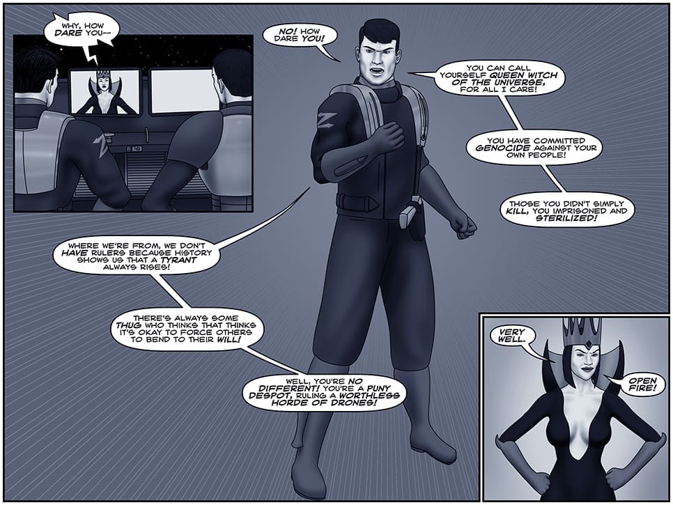 Yeah! You tell her, Zik!