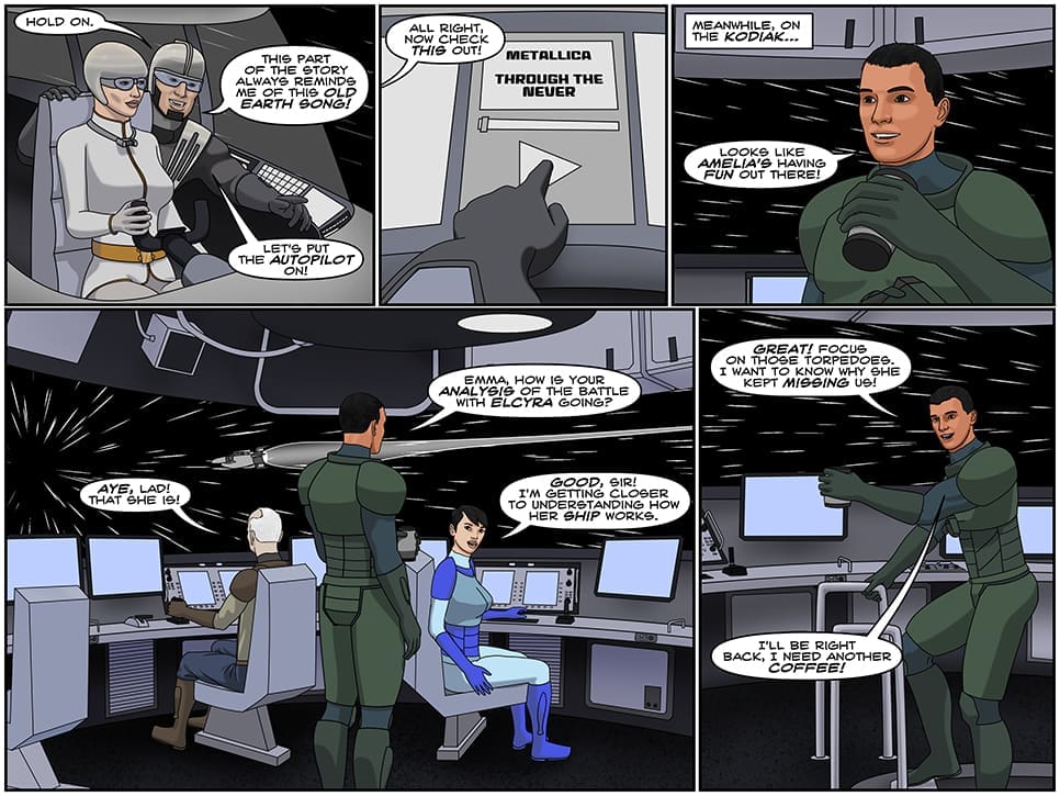 Universe, much too big to see
Time and space, never ending