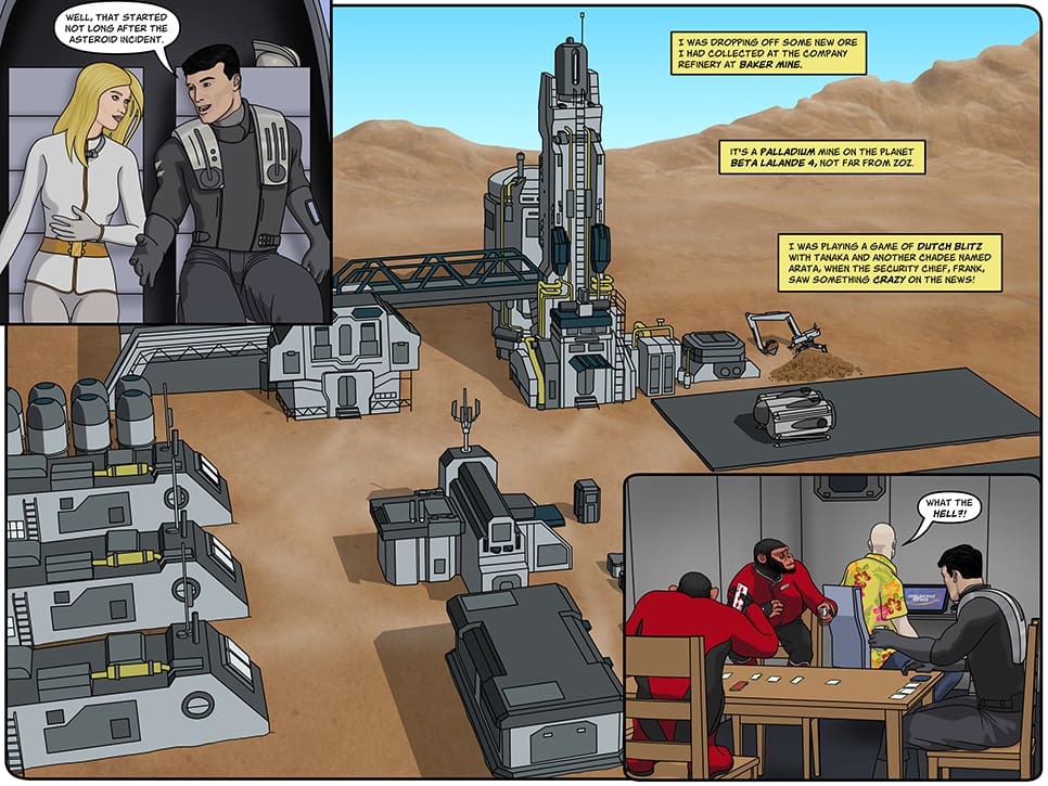 Frank's got a thing for Hawaiian shirts.