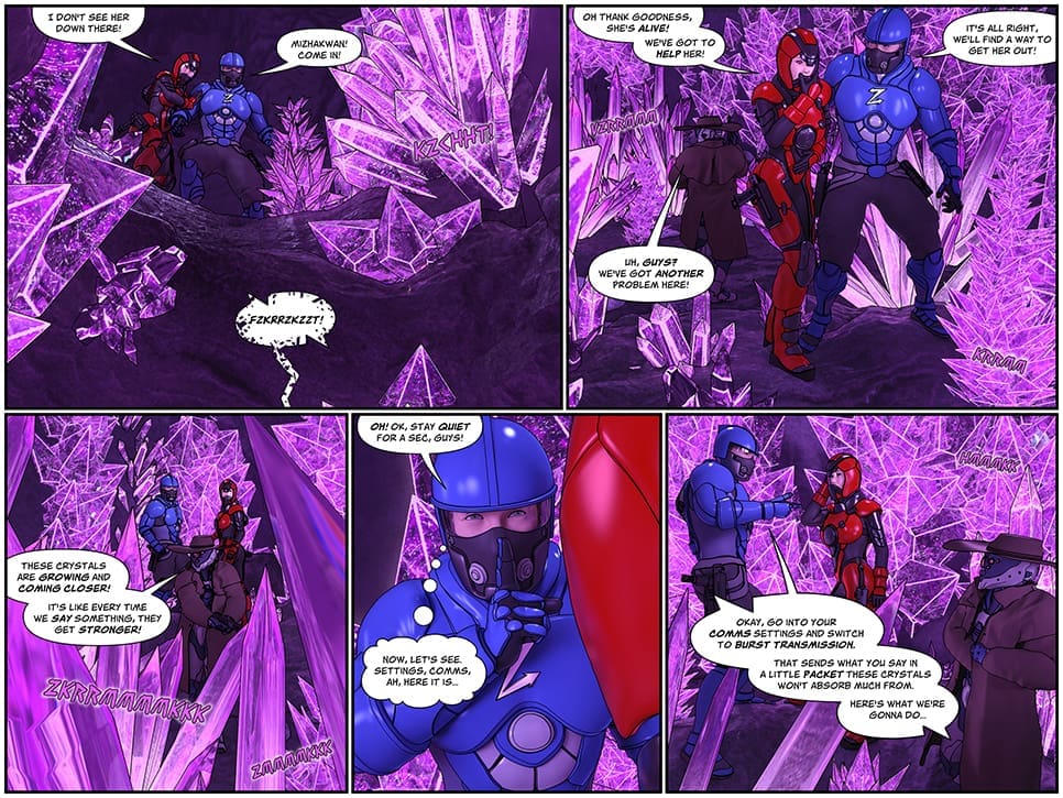 Hurry, guys! Mizhakwan may be hurt!